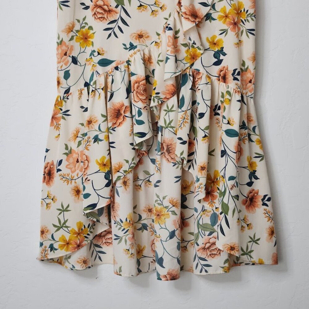 Milk & Honey Women's Floral Tiered Skirt Size XL - Picture 2 of 7